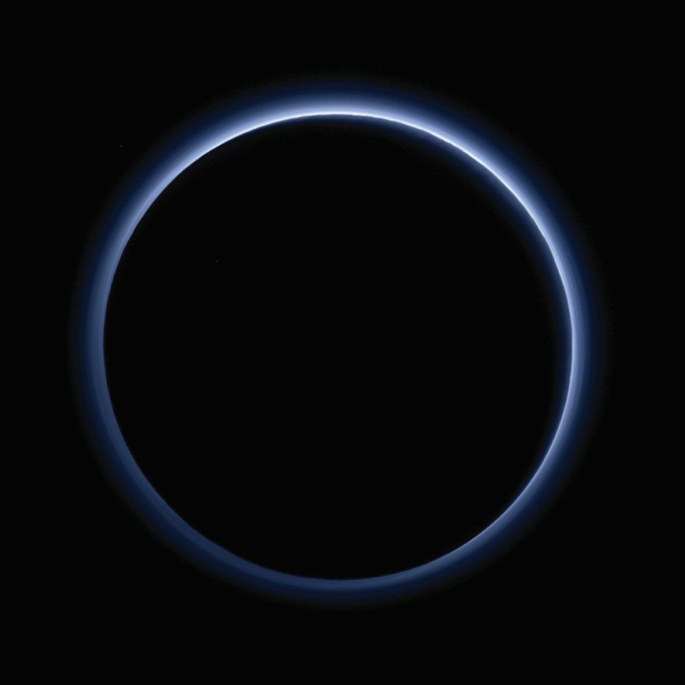 Мал. 14. Атмосфера Плутона.